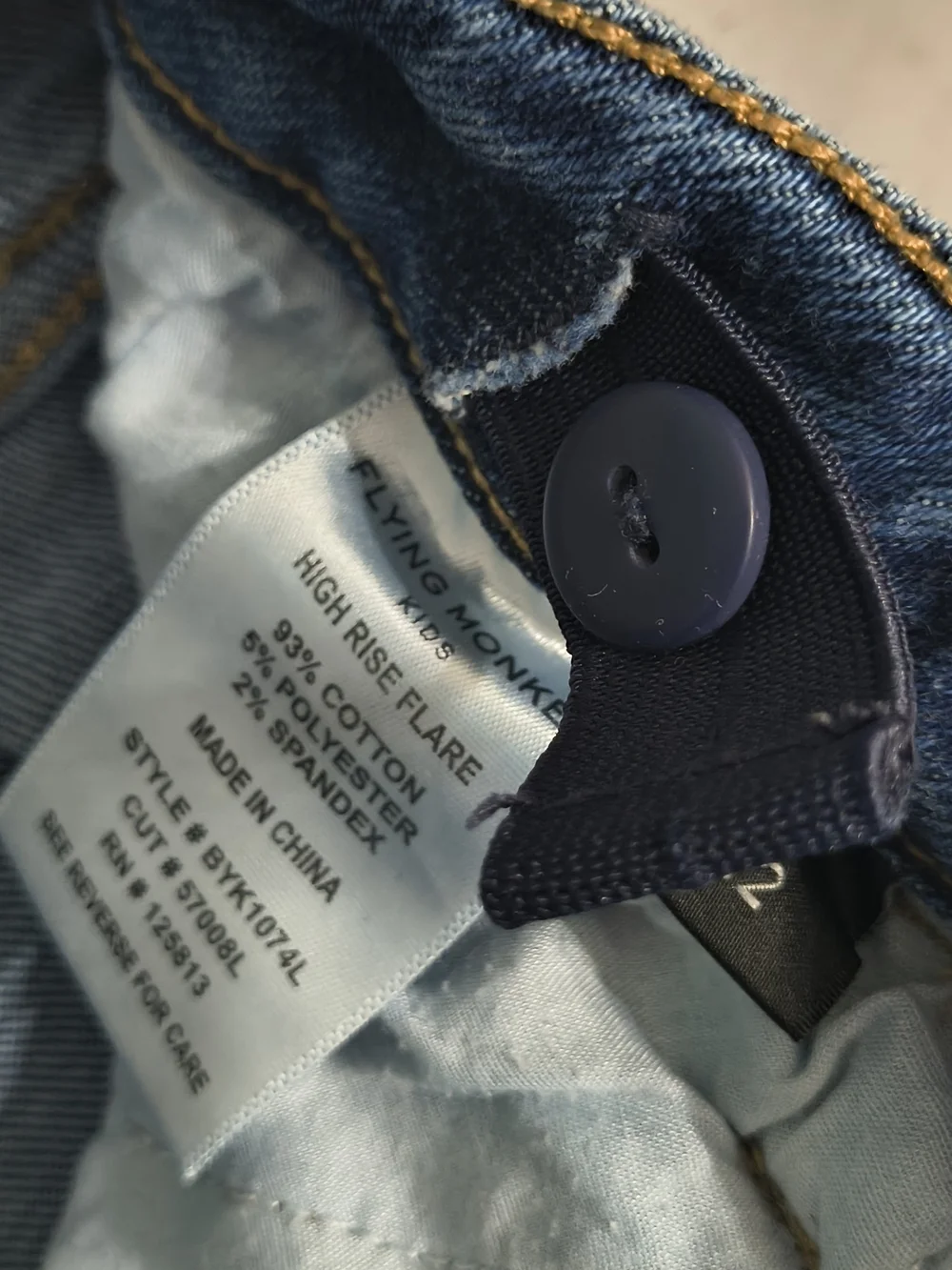 Buckle Girls Jeans